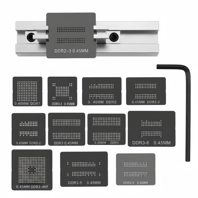 Infrared Bga Rework Station - Soporte para plantilla de reballing BGA,