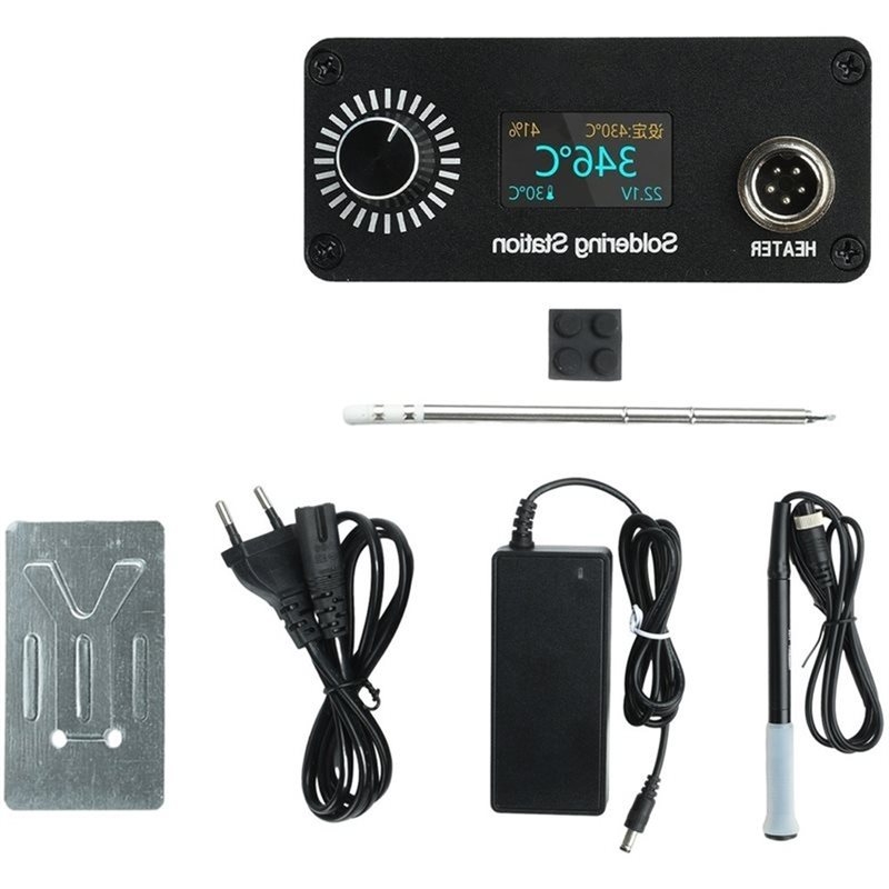 【A56X】Estación de soldadura di - T12 Soldering Station Oled reseña y precio