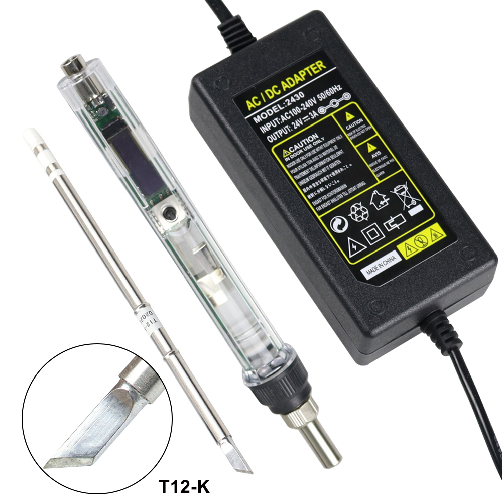 Kit de soldador eléctrico T12  - T12 Soldering Station Oled reseña y precio