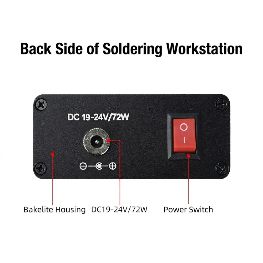 Estación de soldadura T12, vol - T12 Soldering Station Oled reseña y precio