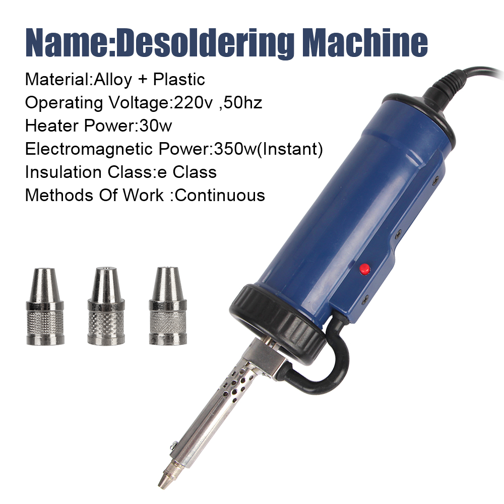 Nueva máquina desoldadora, bom - Desoldering Pump Electric Vacuum Station reseña y precio